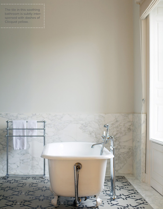 Hotel du Marc Marble Bathroom