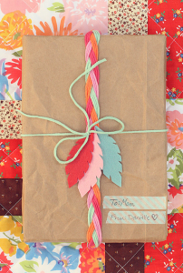braided yarn gift tie ribbon