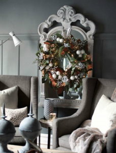 gorgeous diy holiday wreath