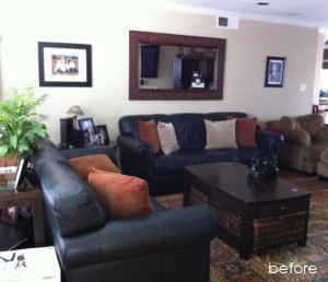 living room before