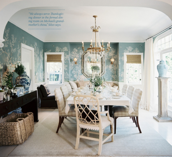 mark sikes chinoiserie dining room