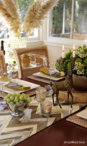 wayfair thaksgiving tabletop simplified bee