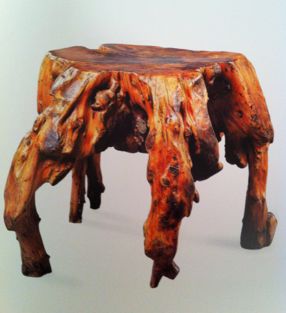 Chinese Root Stool Ming Style