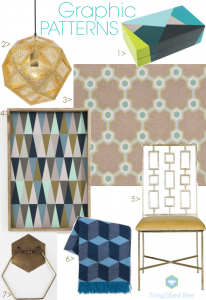 2013 Interior Design Trend Graphic Patterns