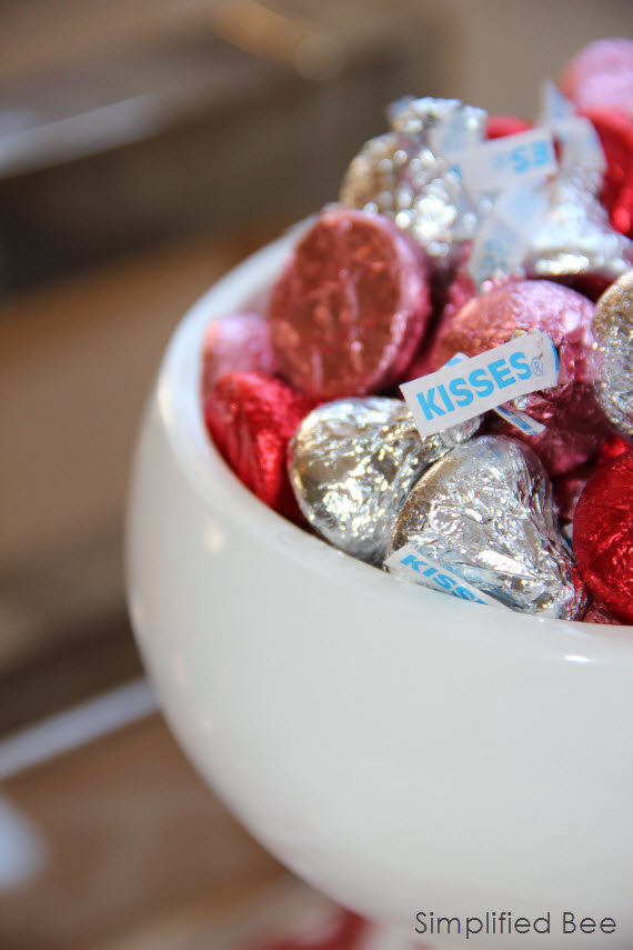 Chocolate Kisses Valentines Day