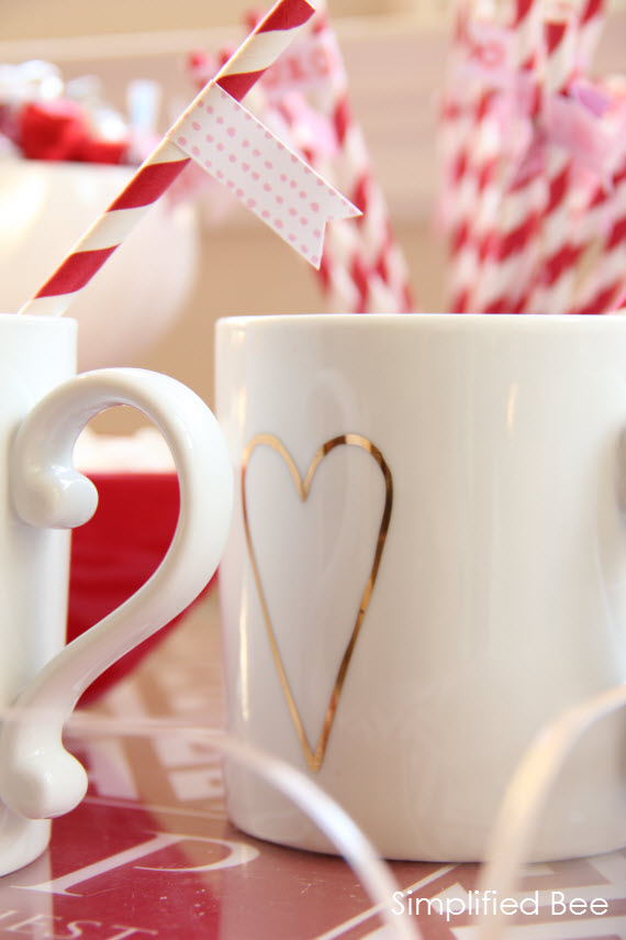 Heart Valentines Mug