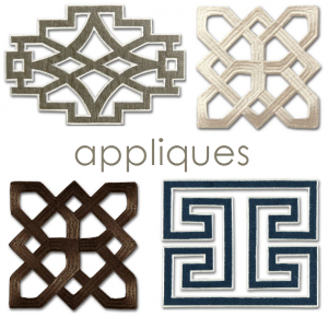 Mary McDonald Appliques for Schumacher