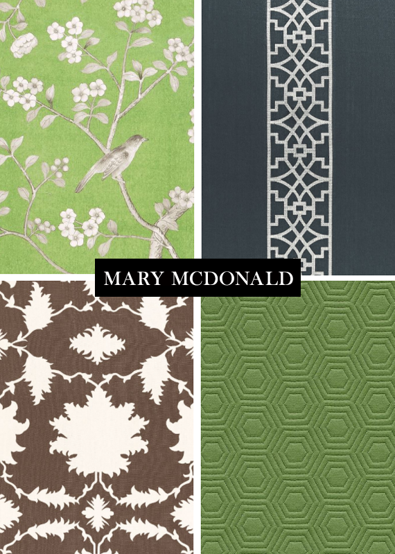 Mary McDonlad Chinoiserie Fabric