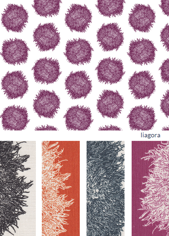 nettle + fin designer fabric collection