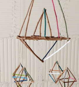 diamond pattern mobile