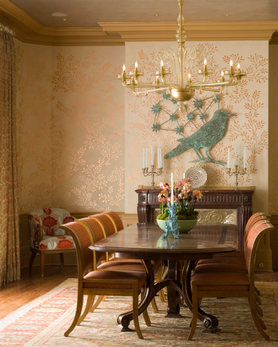 formal dining room by Jay Jeffers