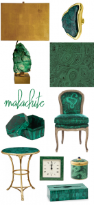 malachite home goods