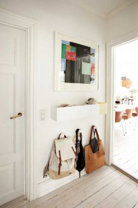 small organized entry ideas