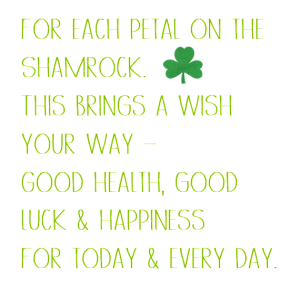shamrock wish