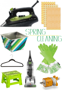 spring cleaning checklist and essentials