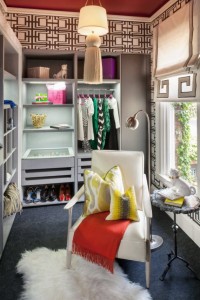 hic designer walk-in closet by Shelley and Co.