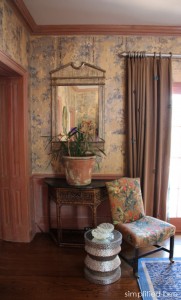 Chic Chinoiserie Foyer