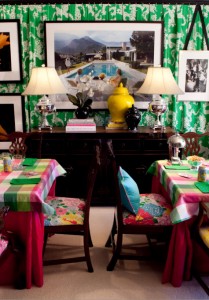 Lilly Pulitzer Card Room - by SMW Design