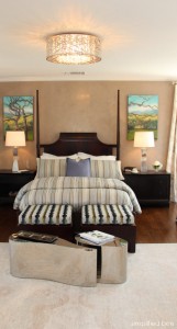 Woodside Decorator Show House - Master Bedroom