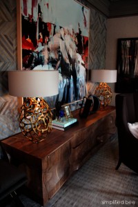 hand-crafted walnut credenza by Michael Coffey