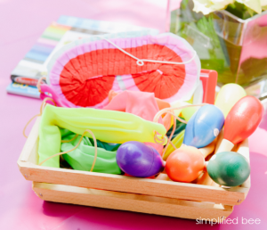 kids fiesta party ideas with pinata