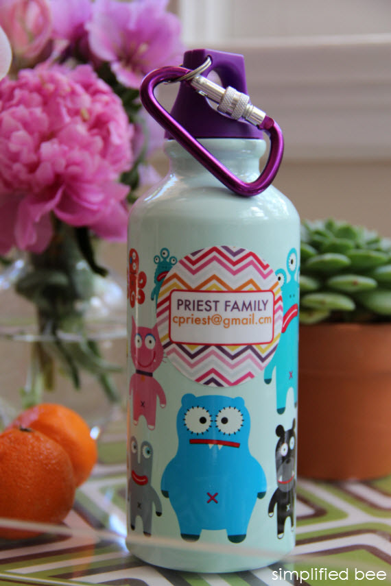 personalized kids labels giveaway @simplifiedbee