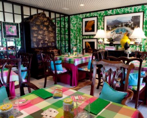 preppy card room by Scot Meacham Wood