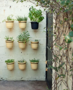 vertical veggie and herb garden idea