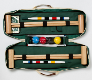 yard croquet set - lawn games