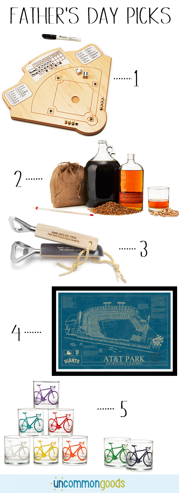 Father's Day Gift Ideas & UncommonGoods Giveaway