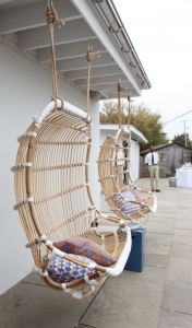 chic hanging chairs - Serena and Lily