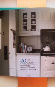 driftwood cabinet pull for fridge