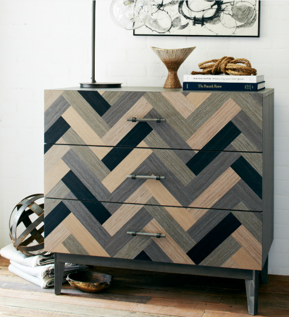 parquet dresser - West Elm