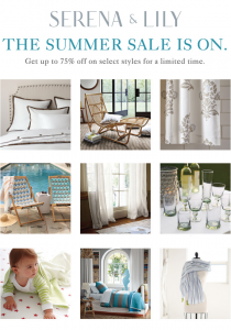 Serena & Lily Summer Sale 2014