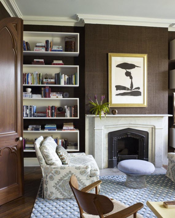 Tom Scheerer Decorates - eclectic living room