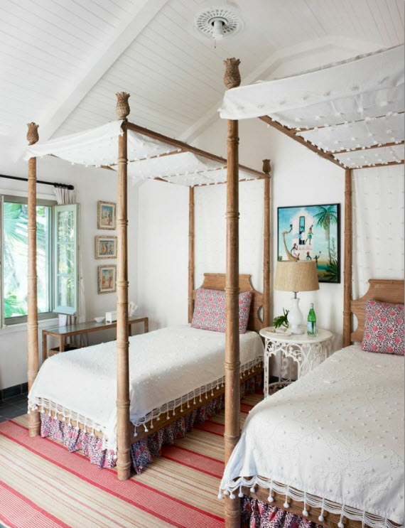 Tom Scheerer Decorates - island bedroom