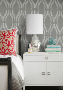 contemporary gray bedroom design