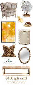 One Kings Lane $100 Giveaway