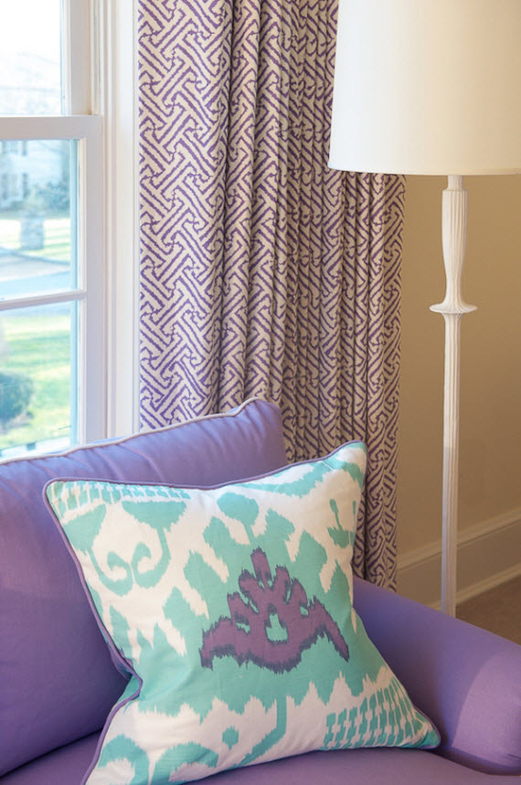 Quadrille Fabrics - Girls Bedroom - Kerry Hanson Design