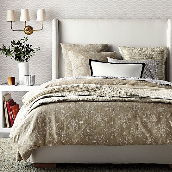 Serena and Lily neutral bedroom for fall 2013