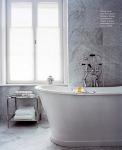 chic marble bathroom tile