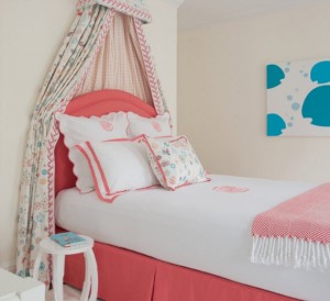girls bed canopy - Kerry Hanson Design