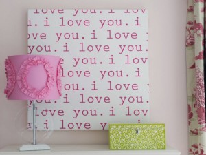 i love you - graphic art