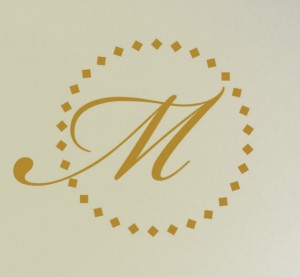 monogram initial wall decal for kids bedroom - Cherry Walls giveaway