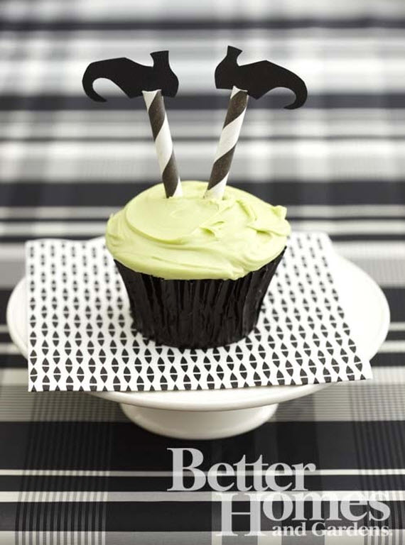 wicked witch cupcake - Halloween ideas