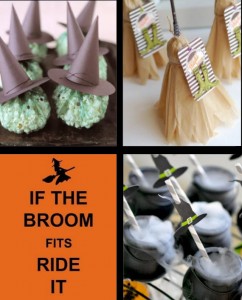 witch decor ideas for Halloween