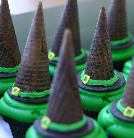 witches hat cupcakes - cupcakelady