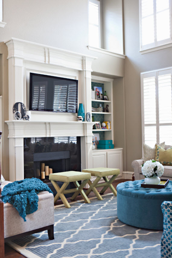 family-friendly living room design