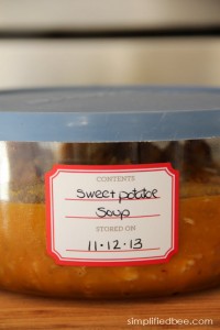 dishwasher safe laels for food containers - Simplified Bee #labels