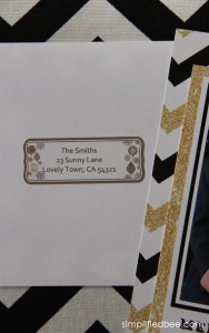 pretty holiday address labels - Simplified Bee #labels